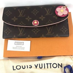 🌸NEW🌸Flower rare Louis Vuitton wallet